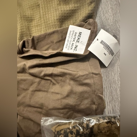 BROWN POLYPRO POLYPROPYLENE ECWCS COLD WEATHER THERMAL UNDERSHIRT AND HOOD GEAR - Picture 3 of 6